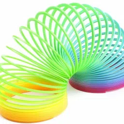 Magic Spring Rainbow Bouncy Expandable Slinky Toy Multicolor (Pack of 2)-29