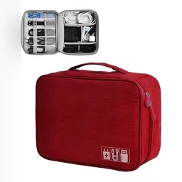 Aura Red Set of 1 Water Resistant Separator Organisers-41