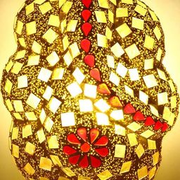 SOMIL Gold Glass Abstract shape Wall Lamps-image-13