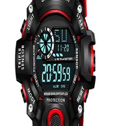 Hala Men Pack of 2 Solid Round Tang Regular Digital Watches image 3
