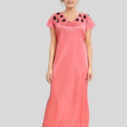 Fabme Printed Maxi Nightdress-image-62