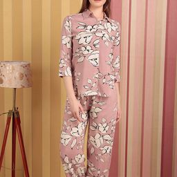 DARVI Floral Printed Shirt & Trousers-image-57
