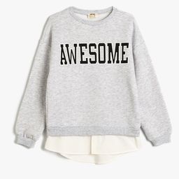 Koton Girls Printed Sweatshirt-picture-22
