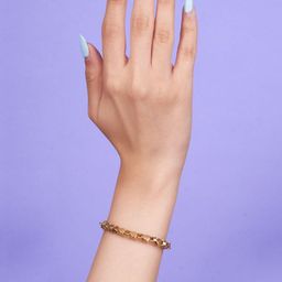 SALTY Stainless Steel Artisan Link Bracelet-21