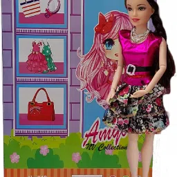Foldable Hands & Leg Fashion Doll Set with Accessories for Girls Best Gift-9