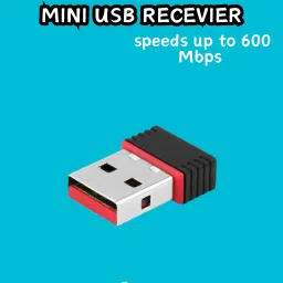 FRONY (Wi-Fi Receiver) with Multi-Device Connectivity For All Pc System and LaptopC312 USB Adapter-picture-6