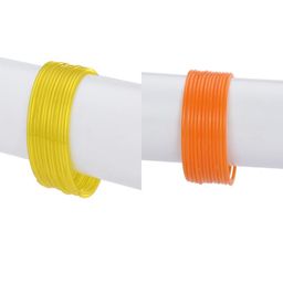 1ST TIME Set Of 24 Yellow Alloy Bangles-picture-20