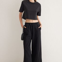 Trendyol Women Wide Leg Mid-Rise Jeans-picture-48