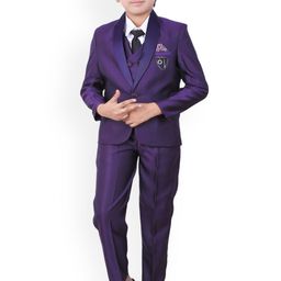 BAESD Boys Single-Breasted 5 Piece Suits-image-123