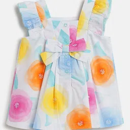 Chicco Floral Print A-Line Dress-picture-38
