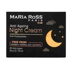 MARIA ROSS PARIS Multi Peptide Night Cream For Anti Aging-50g image 1