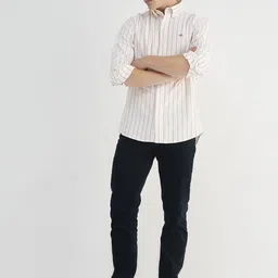 GANT Men Slim Fit Opaque Striped Casual Shirt-image-36