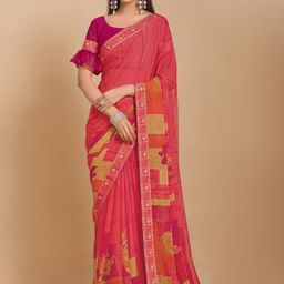Mitera Poly Chiffon Bagh Saree-11