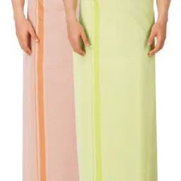 Ethazh Men Pack of 2 Dhotis-image-31