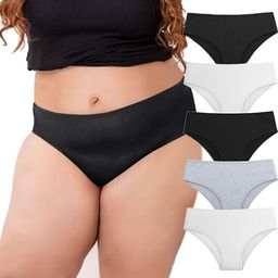 Diving Deep Pack of5 Cotton Hipster Briefs-image-126