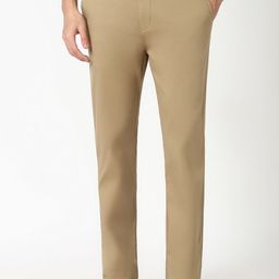 Peter England Casuals Men Super Slim Fit Mid-Rise Formal Trousers-image-79
