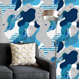ArtzFolio Printed UV-Resistant Anti-Bacterial Minimalistic Doodle Peel & Stick Wallpaper-picture-17