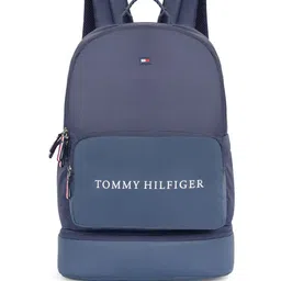 Tommy Hilfiger Unisex Yonkers Brand Logo Backpack with Shoe Pocket-48