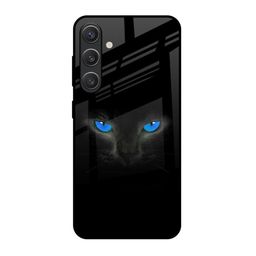 QRIOH Blue Eyes Printed Sleek & Lightweight Silicone Samsung Galaxy S25 5G Glass BackCase-image-98