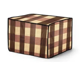 The Furnishing Tree PVC Waterproof Microwave Oven Cover Compatible for 17 L Solo 17PM-MEC2B Gingham image 5
