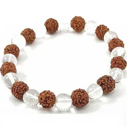 Divine souvenirs Unisex Artificial Beaded Elasticated Bracelet-image-95