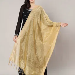 MUFFLY Woven Design Dupatta with Zari-picture-47