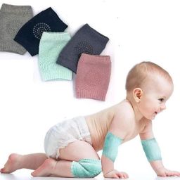 3 Pairs Soft & Breathable Baby Knee Pads Multicolor Baby Knee Pads-picture-12
