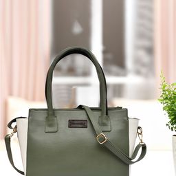 FOR THE BEAUTIFUL YOU PU Structured Satchel with Fringed-2