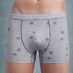 The Roadster Lifestyle Co Men Pack Of 2 Printed Ultrasoft Stretchable Trunks PACK-2--picture-57