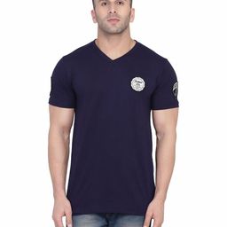 Blisstone Men V-Neck Short Sleeves Tshirt-image-11