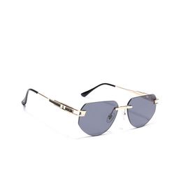 Voyage Unisex Black Lens & Gold-Toned Round Sunglasses 4099MG7315-picture-29