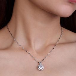 JKL Jewelry Silver-Plated Layered Necklace-22