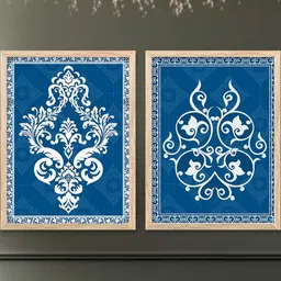 WALLLANE Brown Wood Wall Art-picture-47