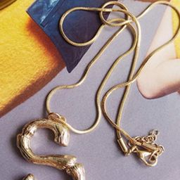 Arzonai Gold Metal Necklace-image-30