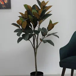 ARICK DECOR Red 1 Pieces Artificial Plant With Pot-image-12