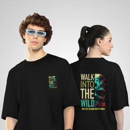 BAESD Unisex 2 Drop-Shoulder Sleeves Twistform T-shirt-image-8