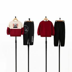 ACTLIVE Kids Maroon Clothing Set-image-9