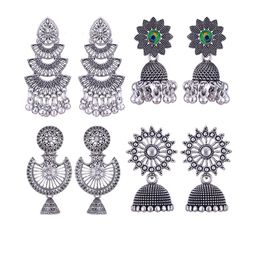 Sangria Alloy Silver-Plated Earrings-image-73