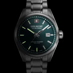 SWISS MILITARY HANOWA Men Bracelet Style Straps Analogue Watch SMWGH0004104-38