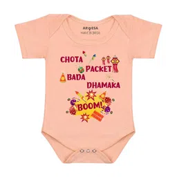Arvesa My First Diwali Printed Bodysuit-picture-52