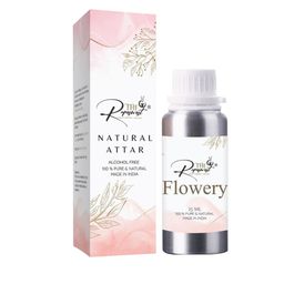 THE RUPAWAT Perfumery House Flowery 100% Natural & Pure Alcohol Free Attar - 25 ml-picture-9