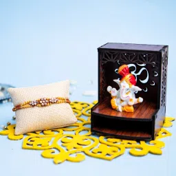 Designer TempleGanesh04 Assorted Showpiece, Rakhi Set-image-17