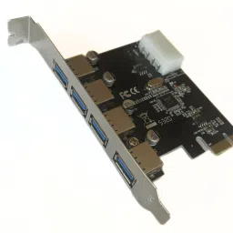MILLENNIUM TECHNOLOGY Pci Express 4 Port 3.0 USB Card Network Interface Card image 2