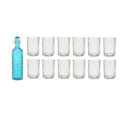 SOMIL Blue Glass Airtight Can Bottle-image-28