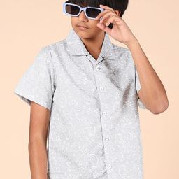 V-Mart Boys Floral Opaque Printed Casual Shirt-image-79