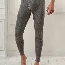 INFERNO Men Ribbed Cotton Thermal Bottoms-picture-7