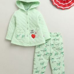 BUMZEE Girls Embroidered Long Sleeves Top With Trouser-image-71