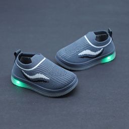 Happy Feet Kids Round Toe Sneakers-58