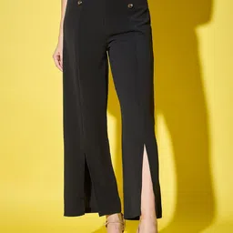 DIMPY GARMENTS Women Comfort High-Rise Trousers-image-45