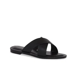 CAMLEE COMFORT Women Cross-Strap Open Toe Flats-0